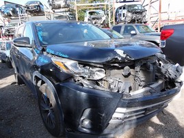 2017 Toyota Highlander LE+ Black 3.5L AT 2WD #Z24646
